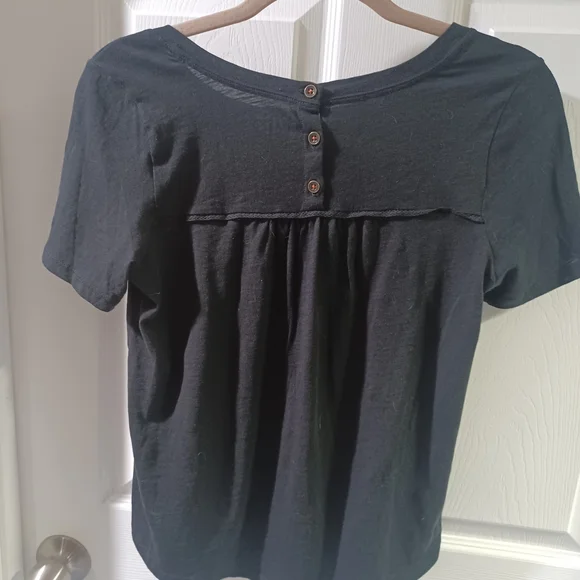 Pilcro Anthropology Black Blouse - Picture 5 of 6